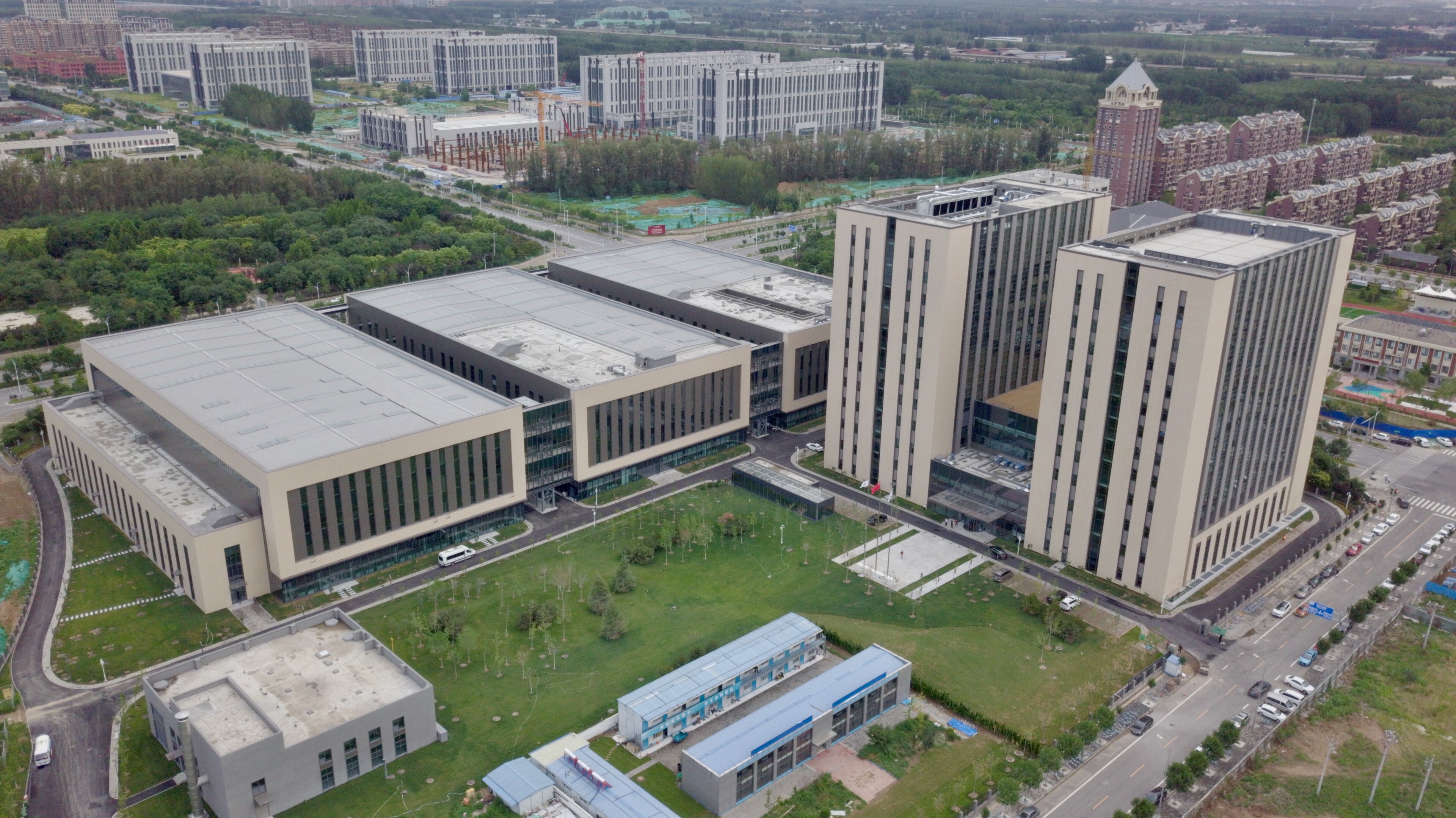 国家核与辐射安全监管技术研发基地航拍视频